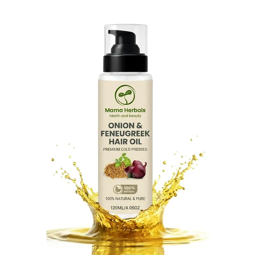Cold Pressed Onion & Fenugreek Hair Oil (120ml / 4.05oz)