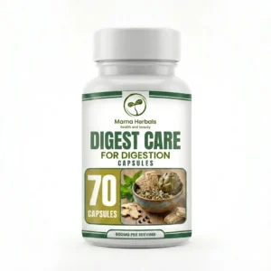 Mama Herbals Digest Care for Digestion Capsules (70 Capsules | 500mg Per Serving)